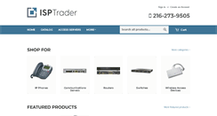 Desktop Screenshot of isptrader.com